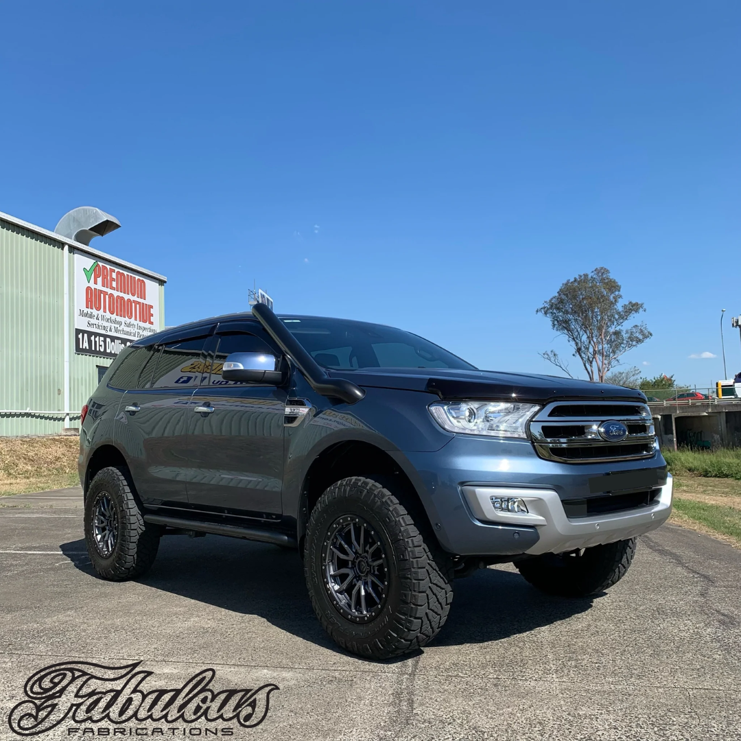 Fabulous Fabrications Ford Everest Stainless Snorkel and Alloy Airbox
